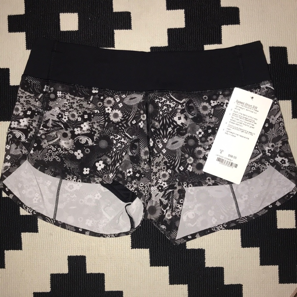 Lululemon Speed Short Seawheeze Counter Culture